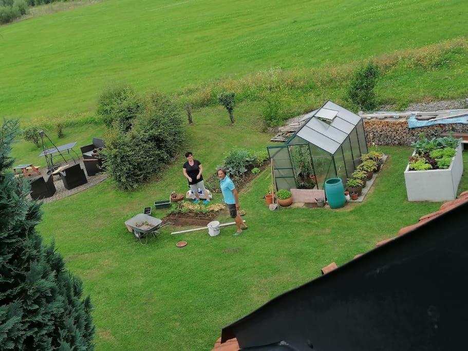 Panorama Saentisblick Appartement Hergatz Buitenkant foto