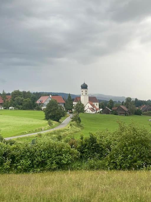 Panorama Saentisblick Appartement Hergatz Buitenkant foto